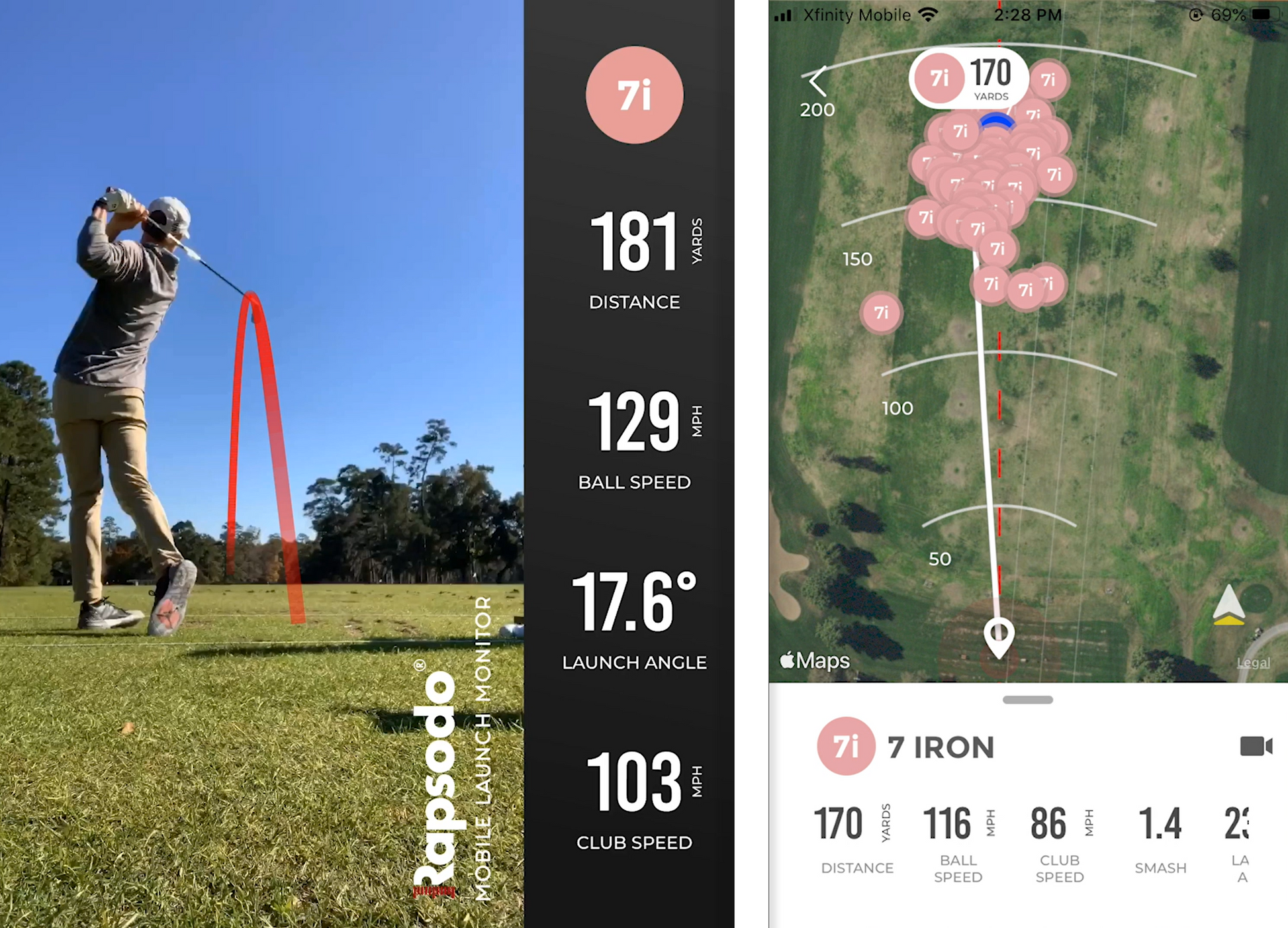 Rapsodo Mobile Launch Monitor-At Home Golf