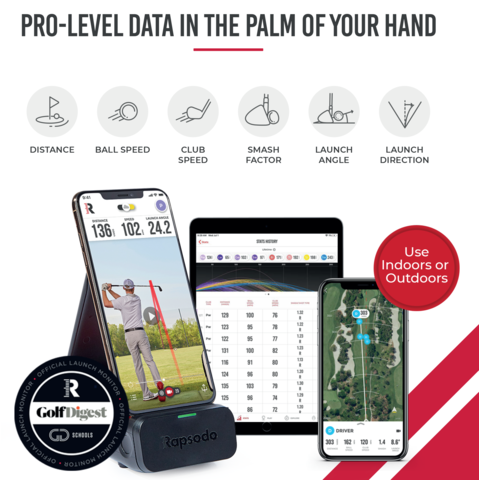 Rapsodo Mobile Launch Monitor - At Home Golf