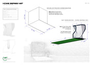 Phigolf Ball Striker Edition Bundle (feat. The Net Return Home Series V2 Golf Net) - At Home Golf